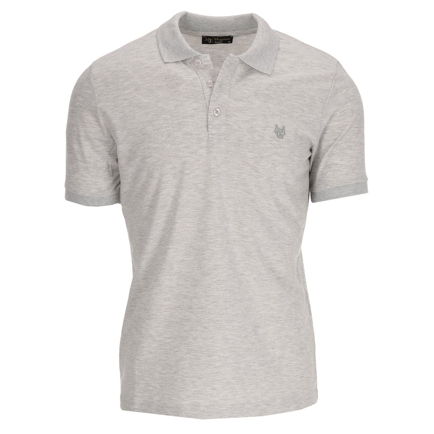 Poloshirt Basic T-Shirt Kragen Shirt Weiß