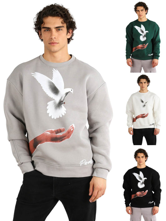 HL-300 Herren Sweatshirt – „Paradise“ trifft Stil - Hoodie | Megaman Jeans