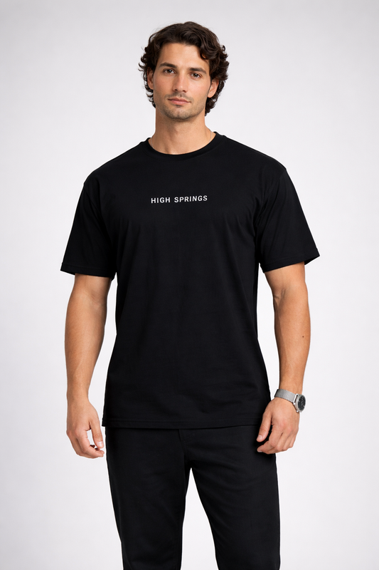 TS-5015 High Springs Tee – Minimalistisches Oversized T-Shirt für modernen Style