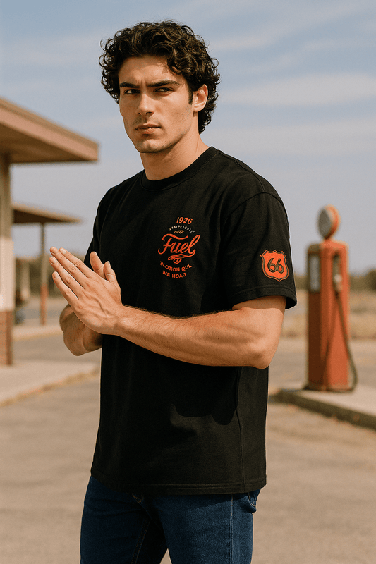 TS-5006 Oversized T-Shirt – Stil mit Haltung - T-Shirt | Megaman Jeans
