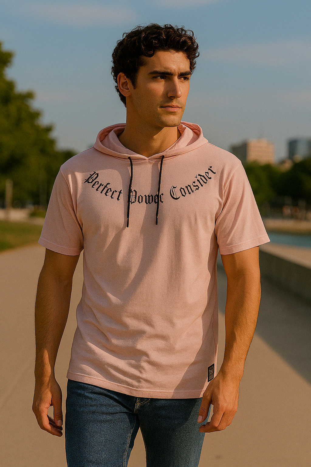 TS-5010 Statement Hoodie-Tee – Dein Stil. Deine Haltung.