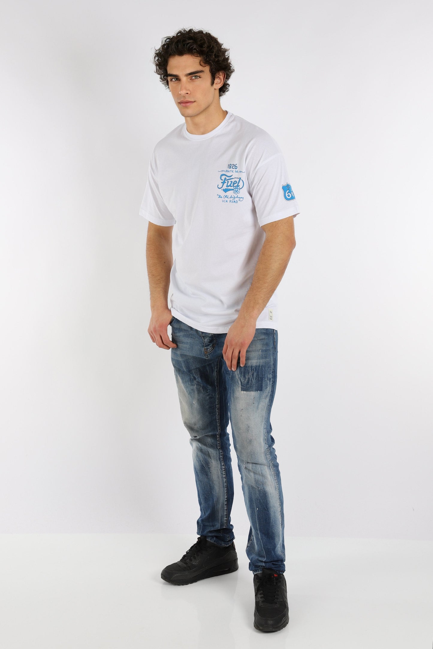 TS-5006 Oversized T-Shirt – Stil mit Haltung Weiß 3