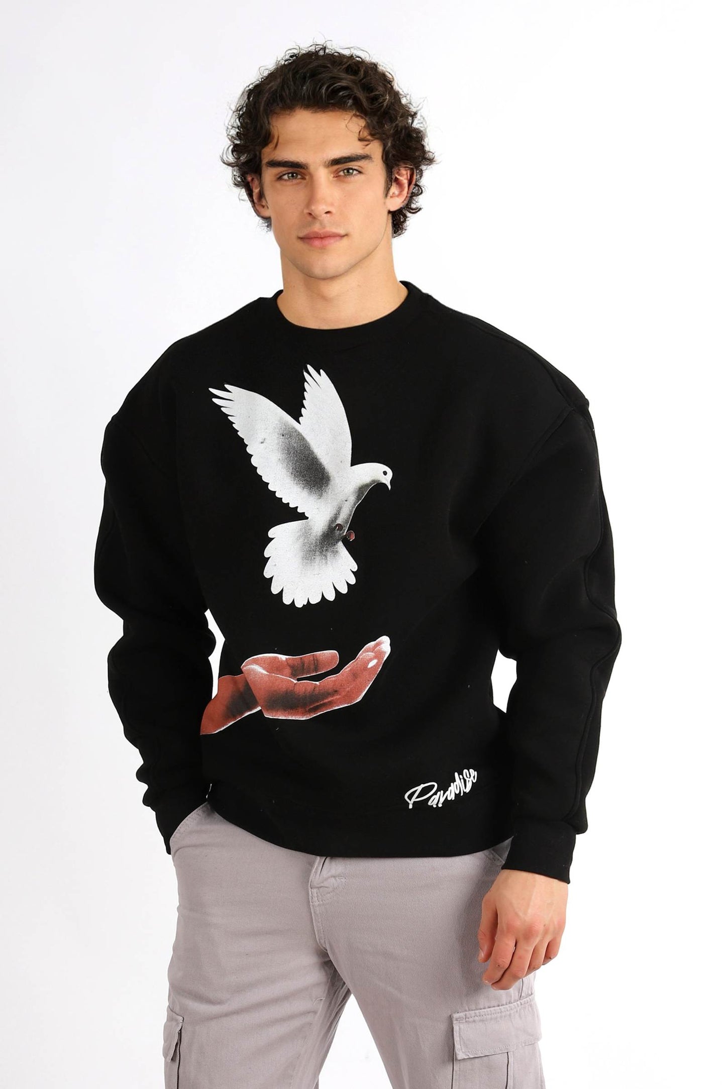 HL-300 Herren Sweatshirt – „Paradise“ trifft Stil