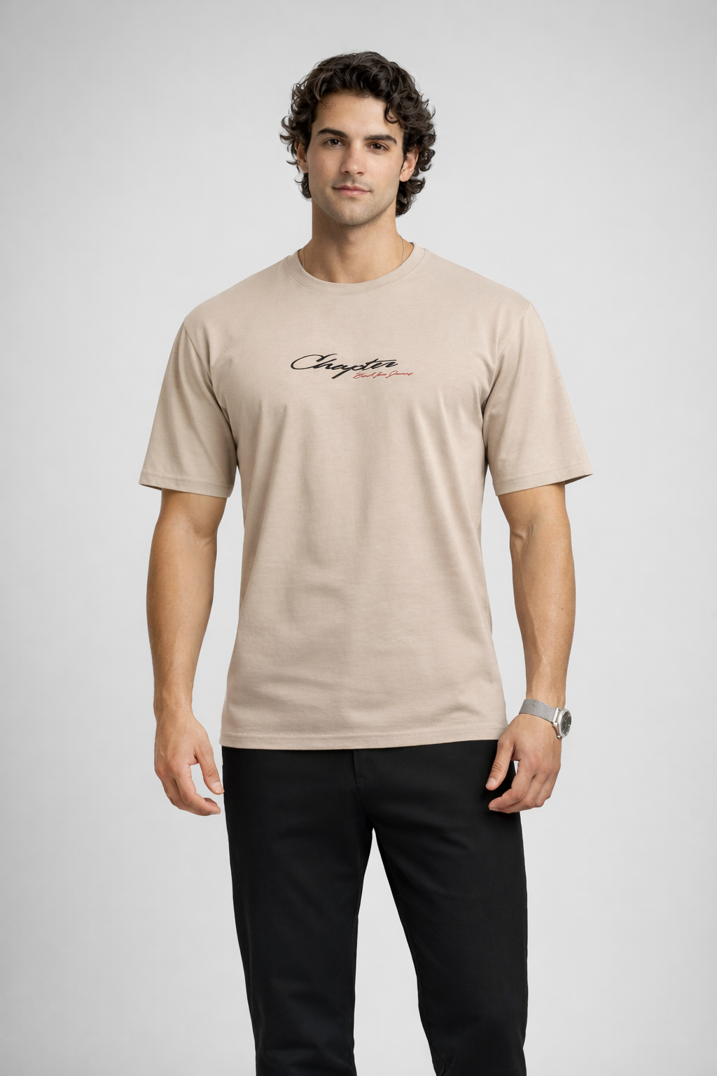 TS-5013 Premium Oversized T-Shirt Minimal Style Megaman Jeans
