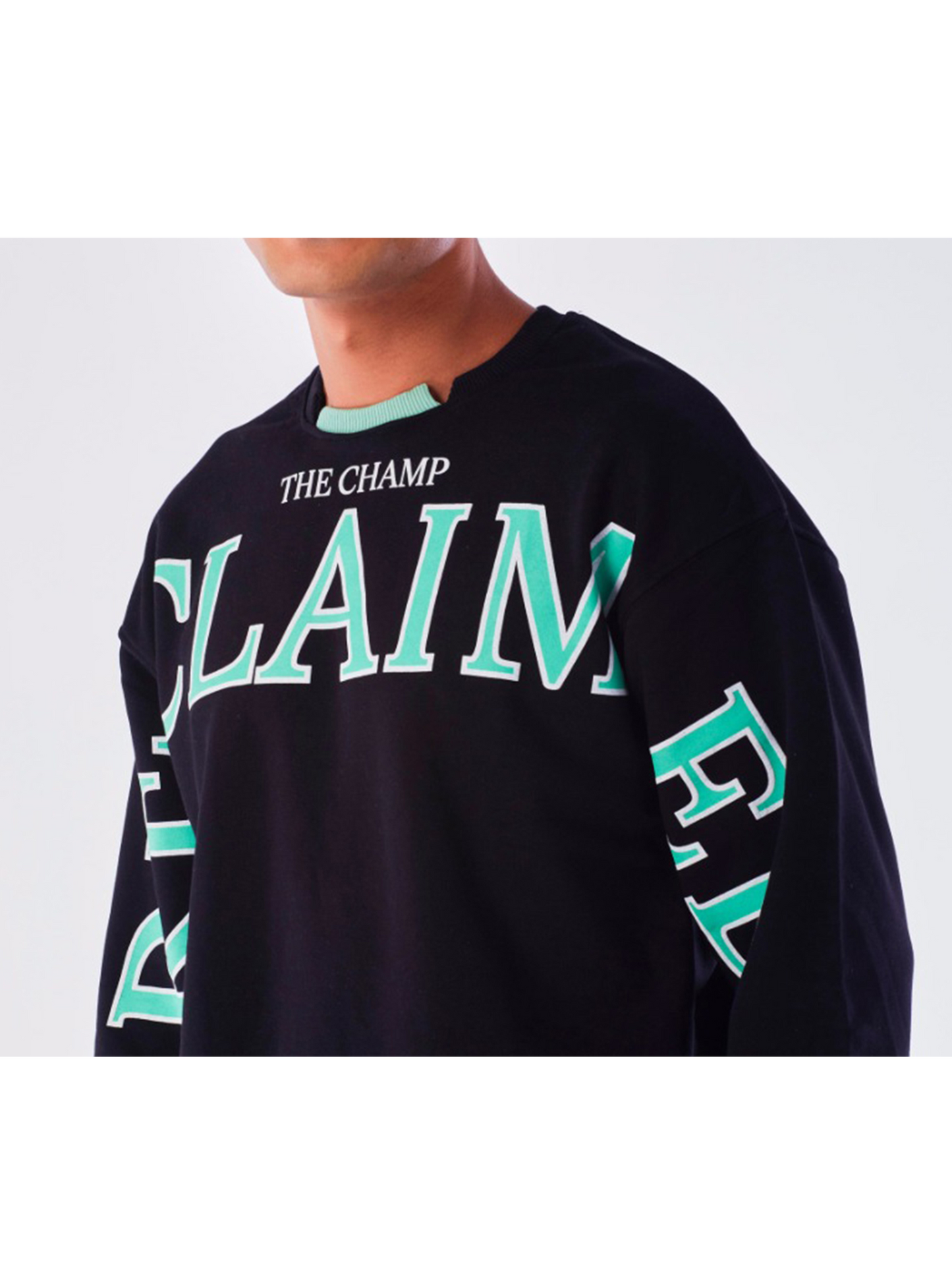 Pullover Herren Schwarz Rundhals Langarm
