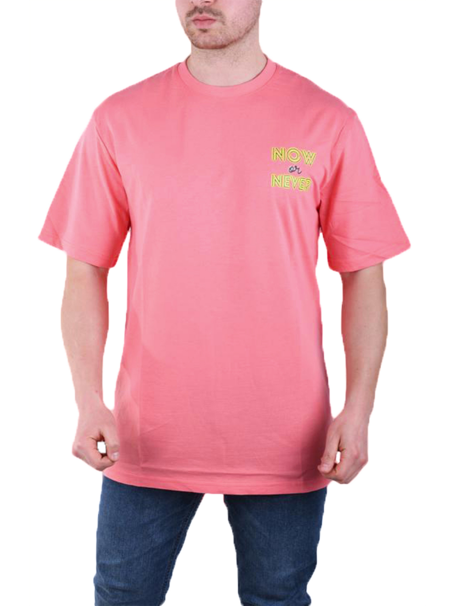 TS-5004 – Herren T-Shirt „NOW OR NEVER“ – Dein Moment. Dein Stil.