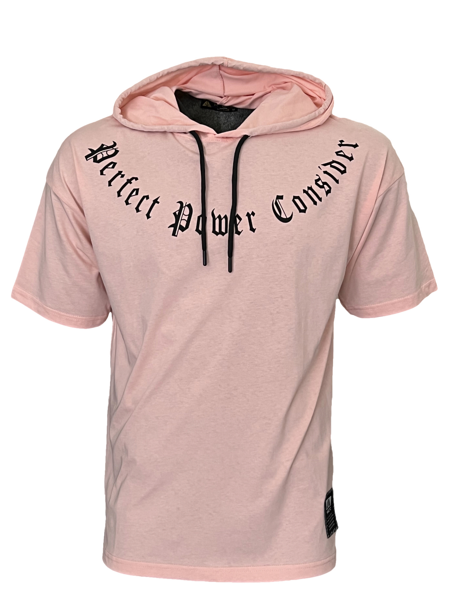 TS-5010 Statement Hoodie-Tee – Dein Stil. Deine Haltung Pink