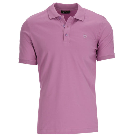 Poloshirt Basic T-Shirt Kragen Shirt Rose