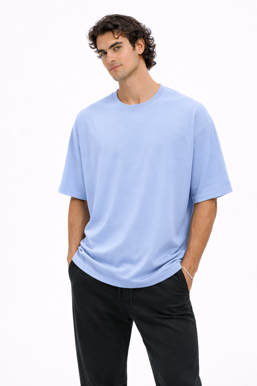 OH-45 Oversized T-Shirt – Sommer Basic aus Baumwolle