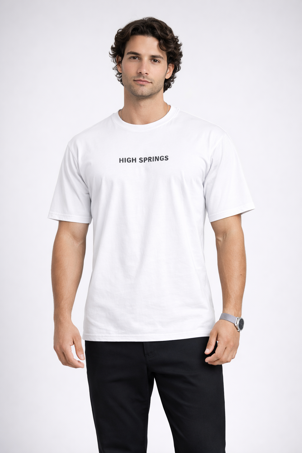 TS-5015 High Springs Tee – Minimalistisches Oversized T-Shirt für modernen Style