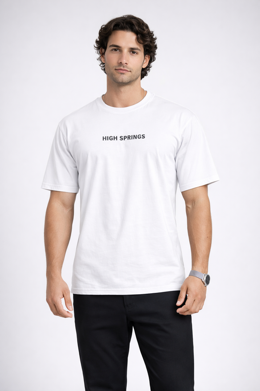 TS-5015 High Springs Tee – Minimalistisches Oversized T-Shirt für modernen Style