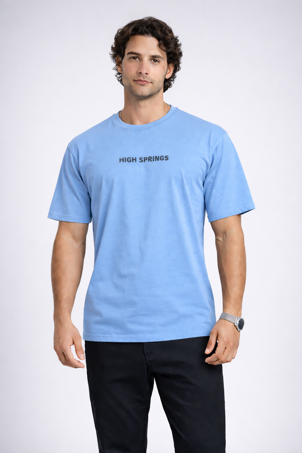TS-5015 High Springs Tee – Minimalistisches Oversized T-Shirt für modernen Style