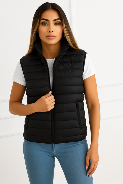 Damen Steppweste – Slim Fit, Leicht & Elegant | Übergangsweste