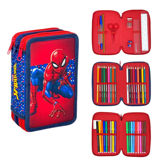 Spiderman gefülltes Federmäppchen FM-119 Hauptansicht