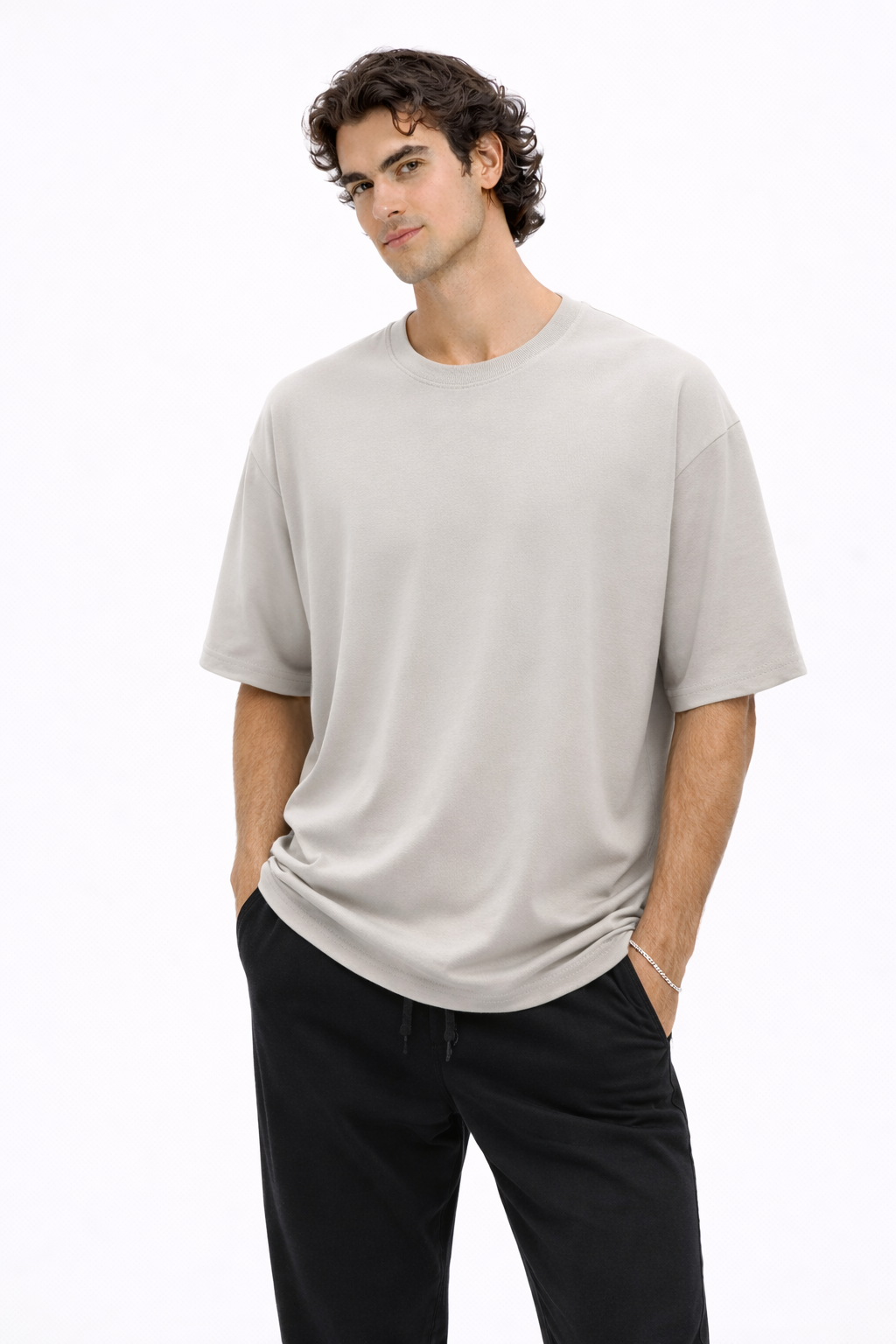 OH-45 Oversized T-Shirt – Sommer Basic aus Baumwolle