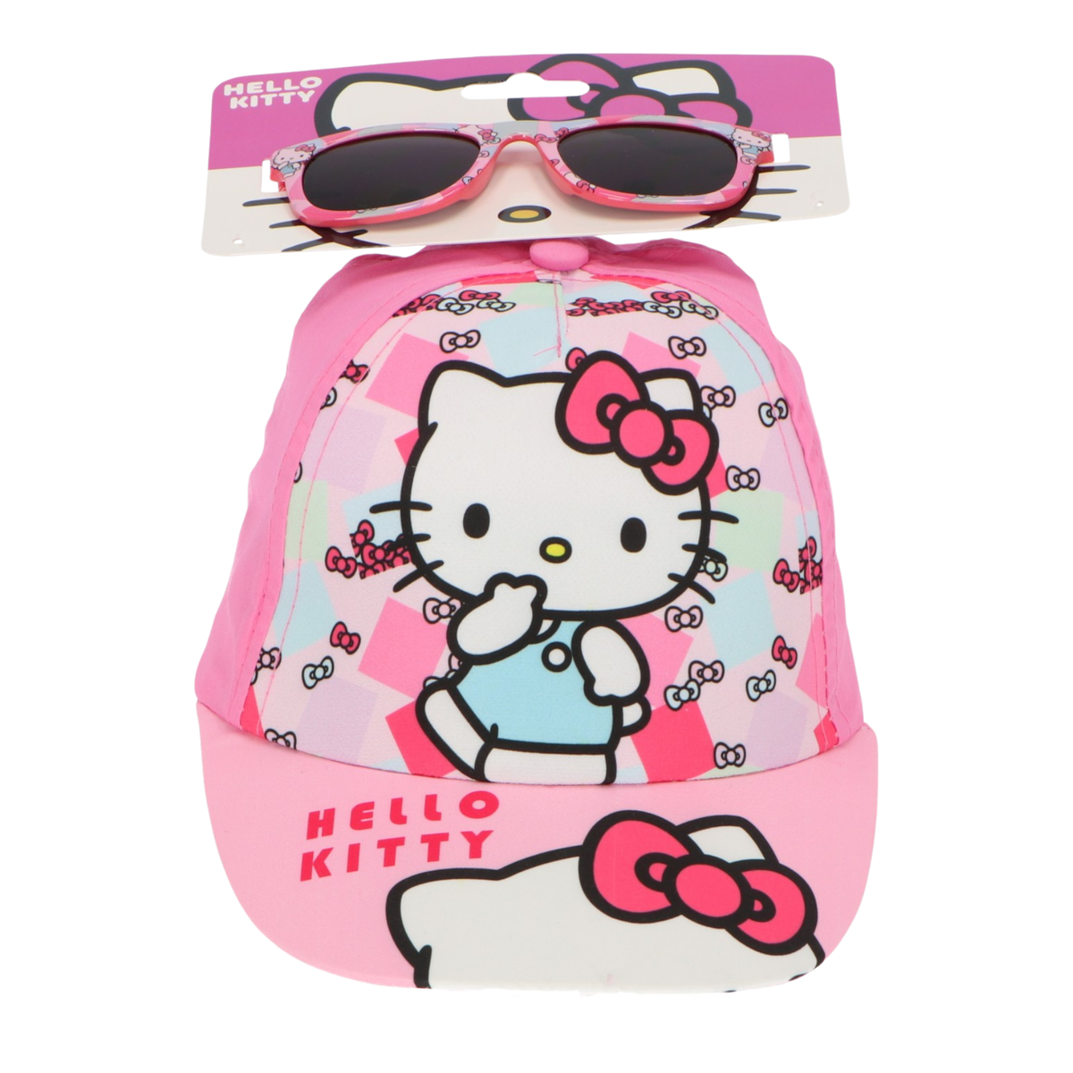 Hello Kitty Kappe mit Sonnenbrille KB-105 Ansicht 2