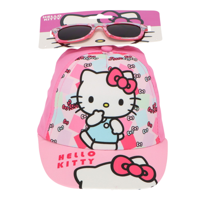 Hello Kitty Kappe mit Sonnenbrille KB-105 Ansicht 2