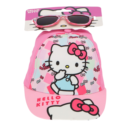 Hello Kitty Kappe mit Sonnenbrille KB-105 Ansicht 2