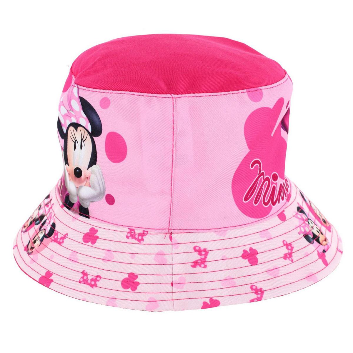 Disney Minnie Mouse Fischerhut Kinder Rosa | KHUT-103 - Fischerhut | Megaman Jeans
