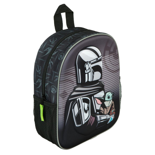 Star Wars 3D Rucksack Kinder Kindergarten Tasche Schwarz