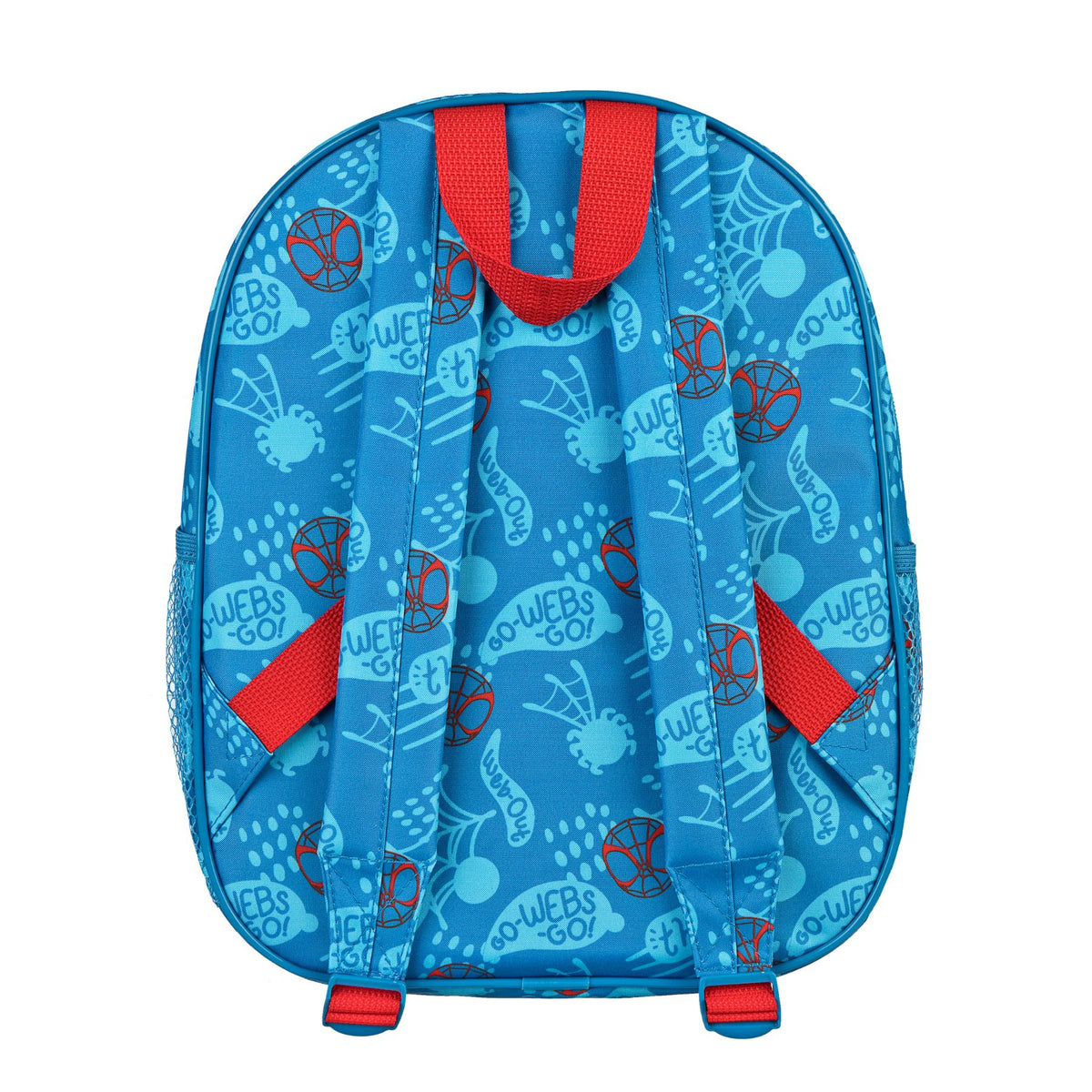 Spiderman Spidey 3D Kinderrucksack Rückansicht