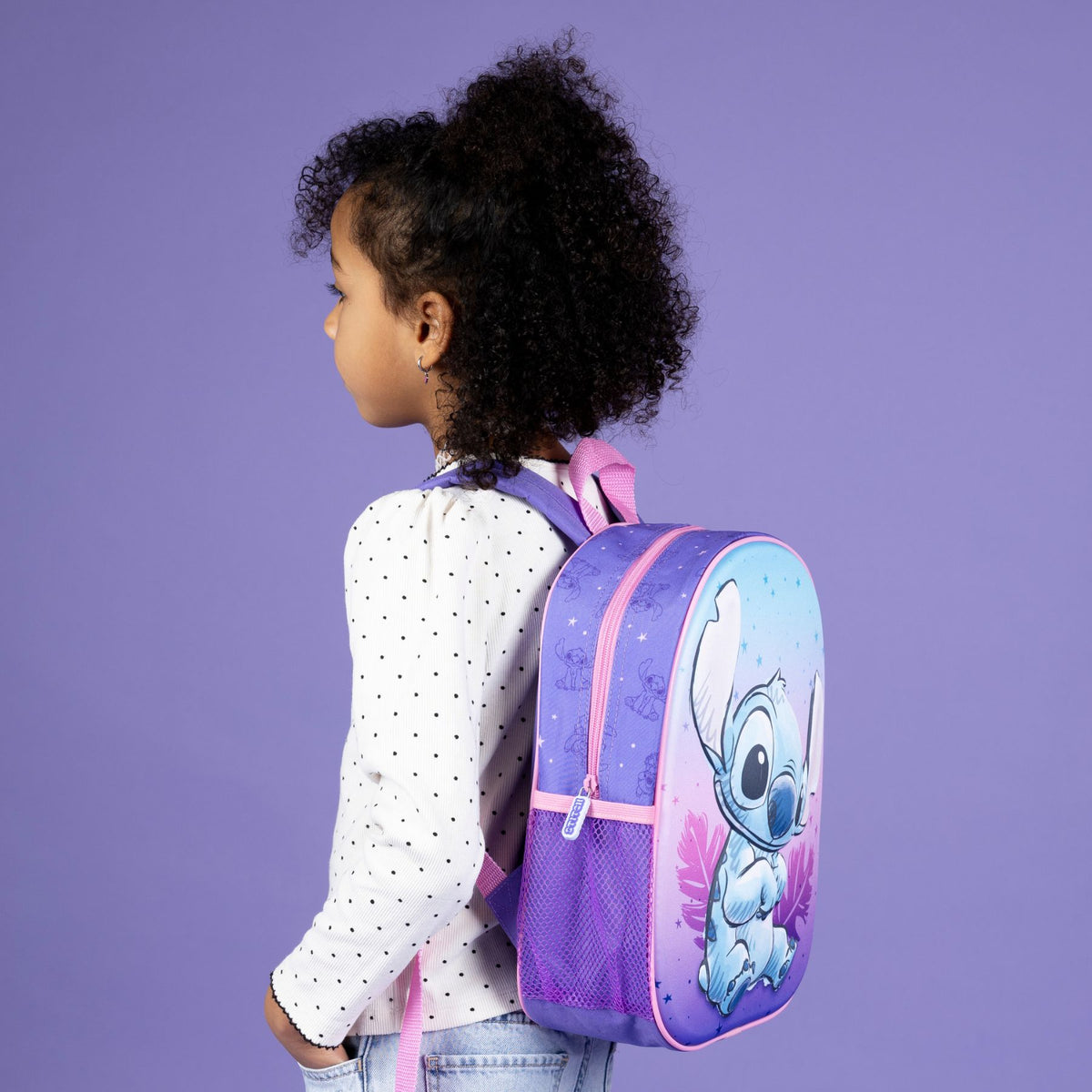 Lilo & Stitch 3D Rucksack Kinder Mehrfarbig Ansicht 5