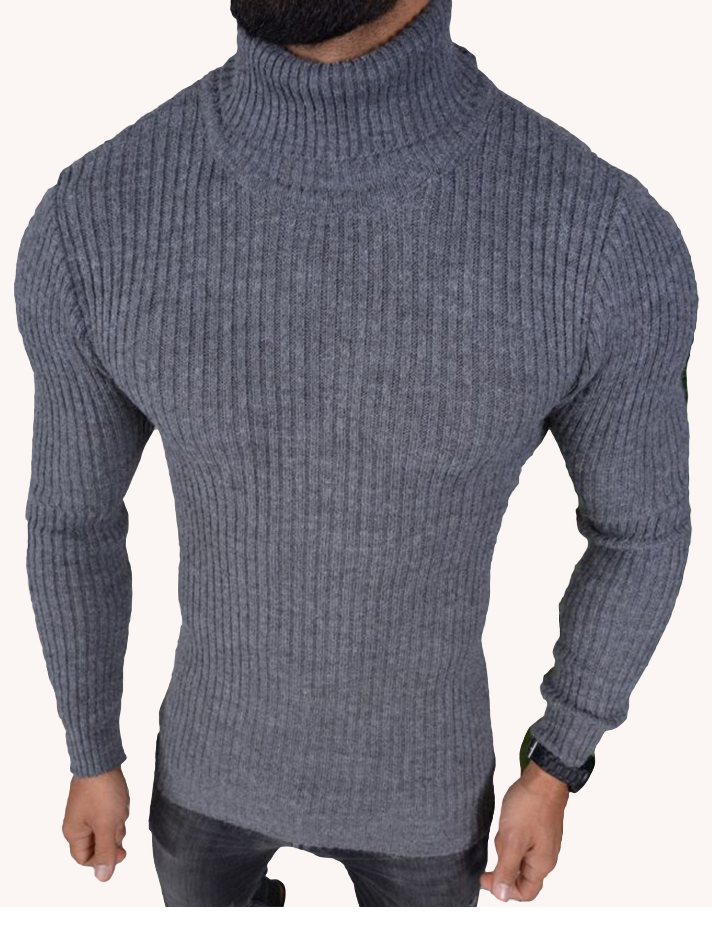 Herren Rollkragen Pullover