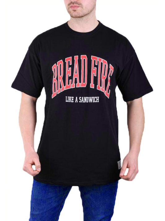 T-Shirt Oversized "Bread Fire"