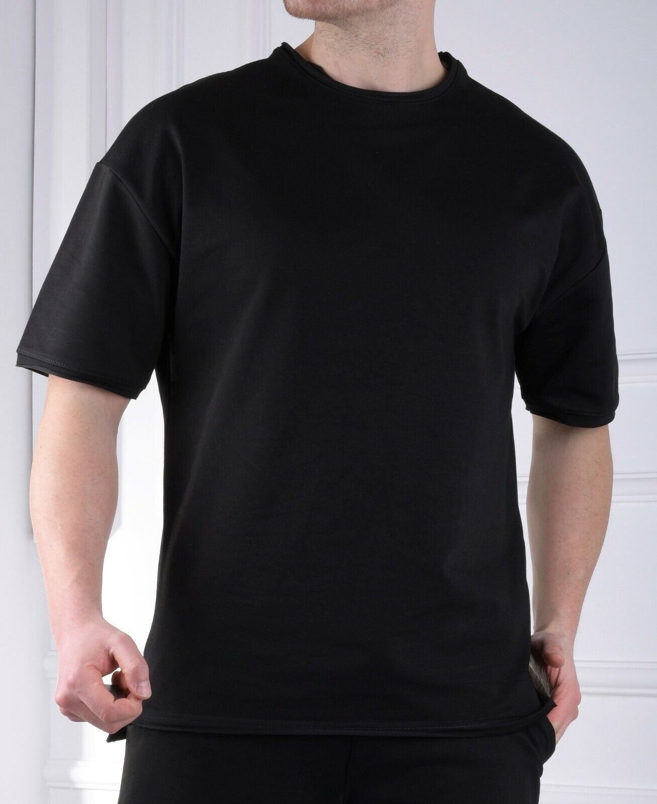 Basic T-Shirt Oversized Tee Kurzarm Shirt