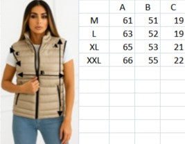Damen Steppweste – Slim Fit, Leicht & Elegant | Übergangsweste