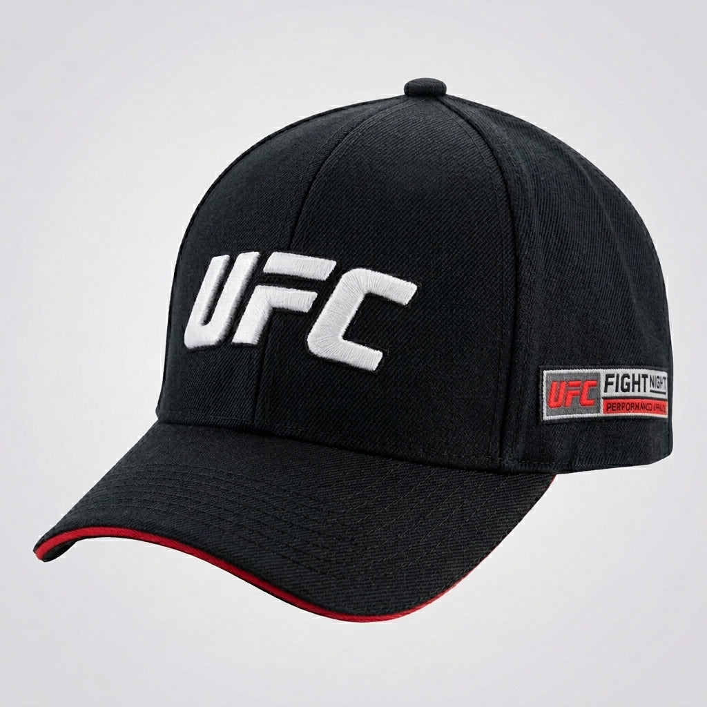 UFC Baseball Cap Schwarz Seitenansicht